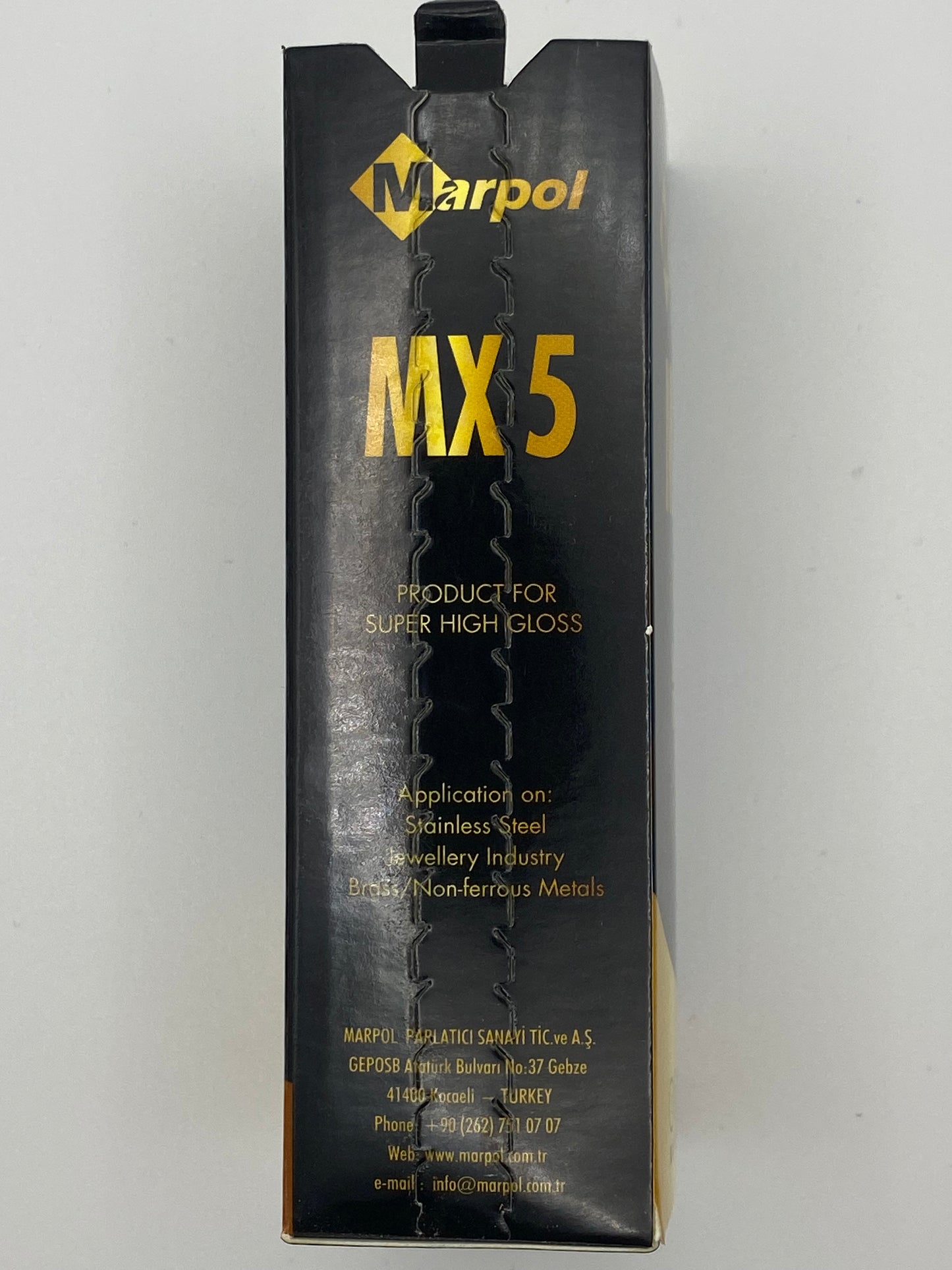 Marpol MX5 Super Finish Rouge Bar (1 LB Bar), White
