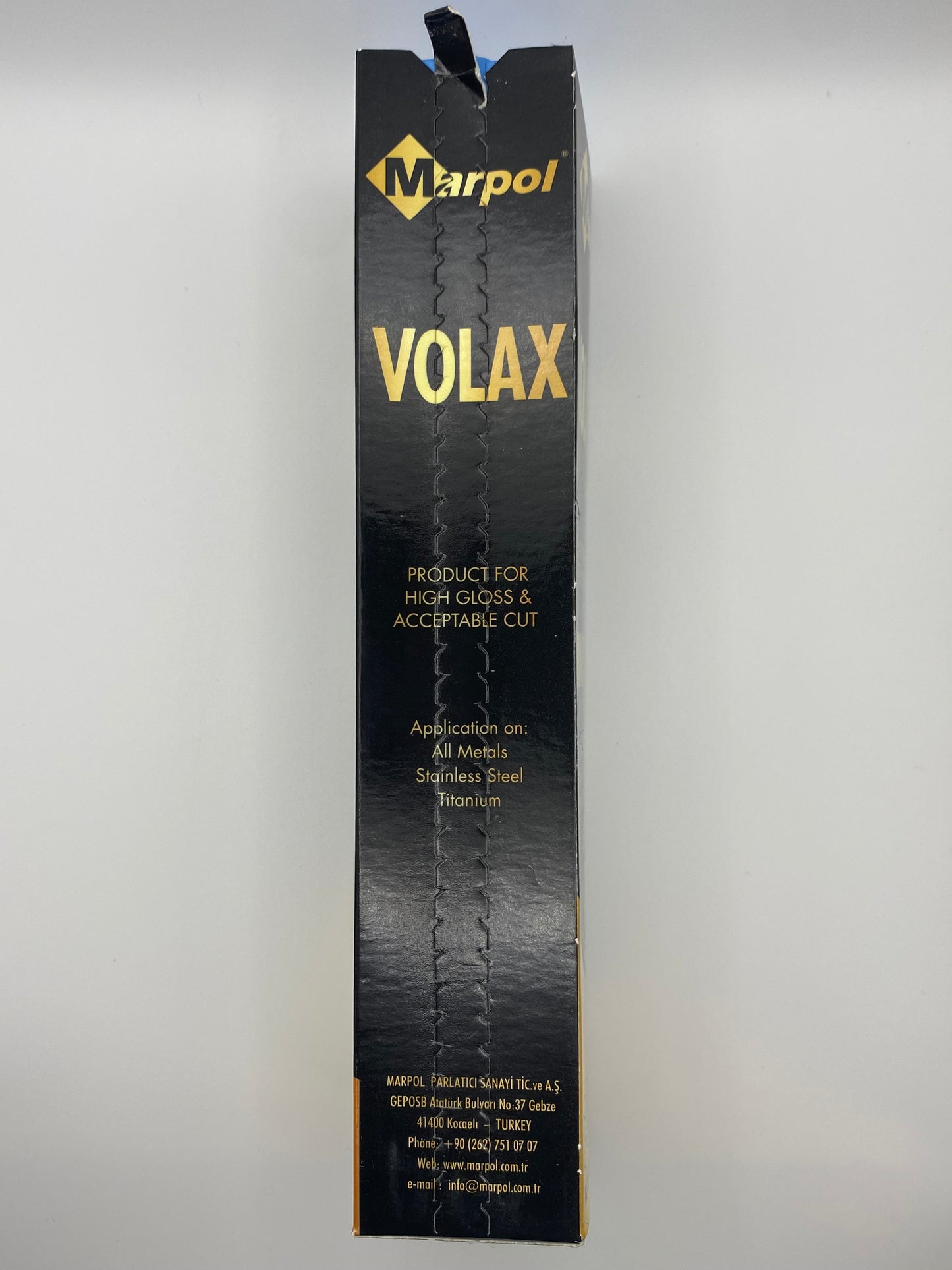 Marpol VOLAX Mirror Finish Blue Rouge Bar