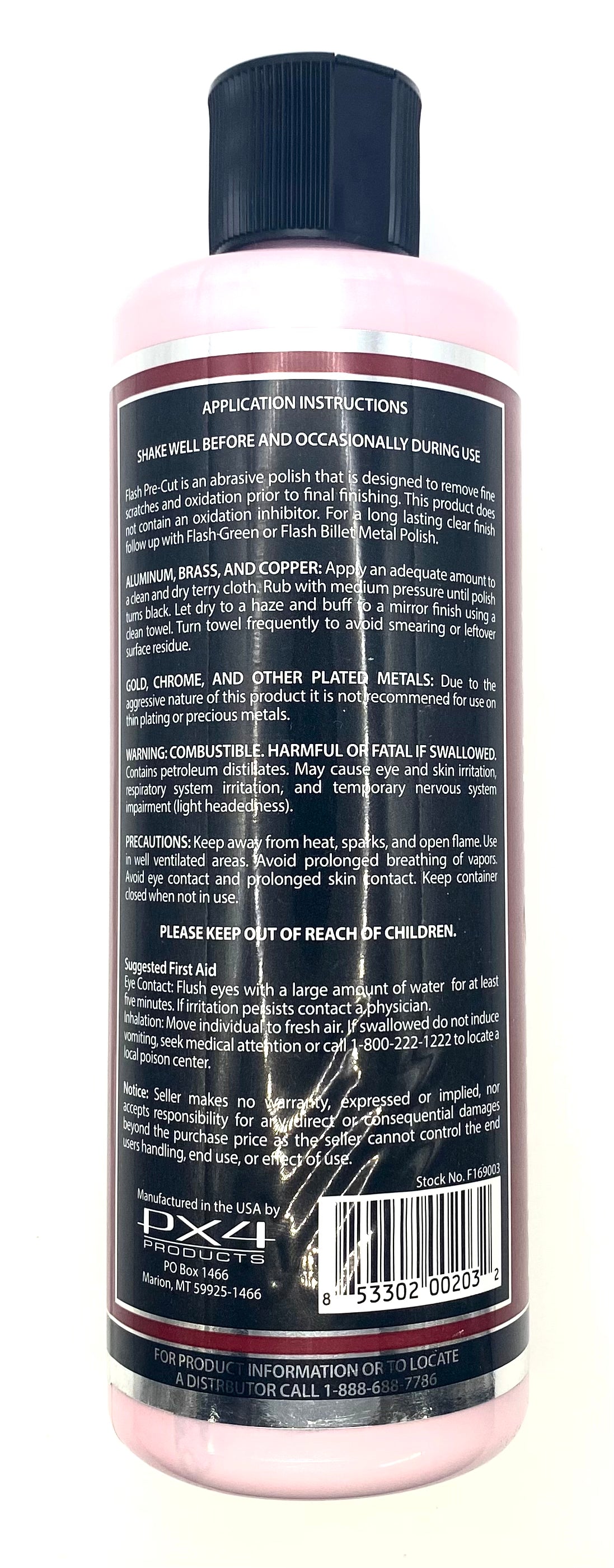 PX4 Flash Pre-Cut Aluminum-Copper-Brass Polish