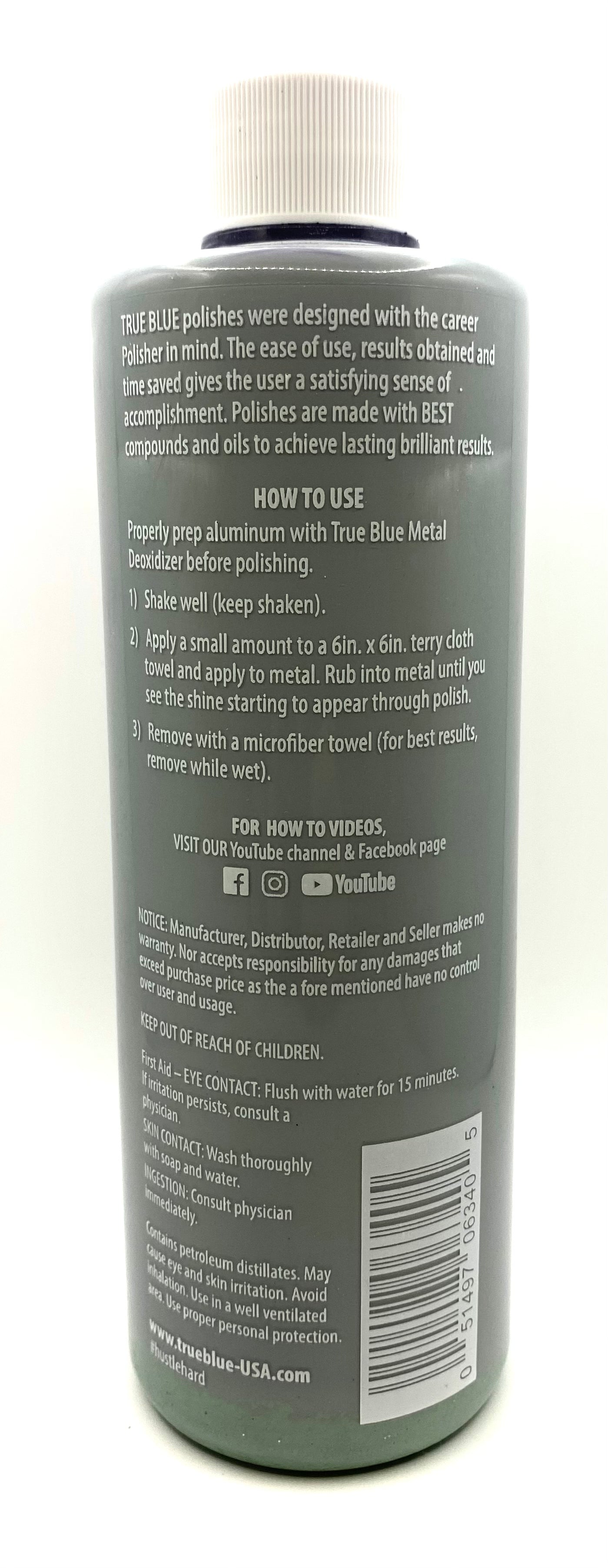2 Tone's True Blue Aluminum Polish