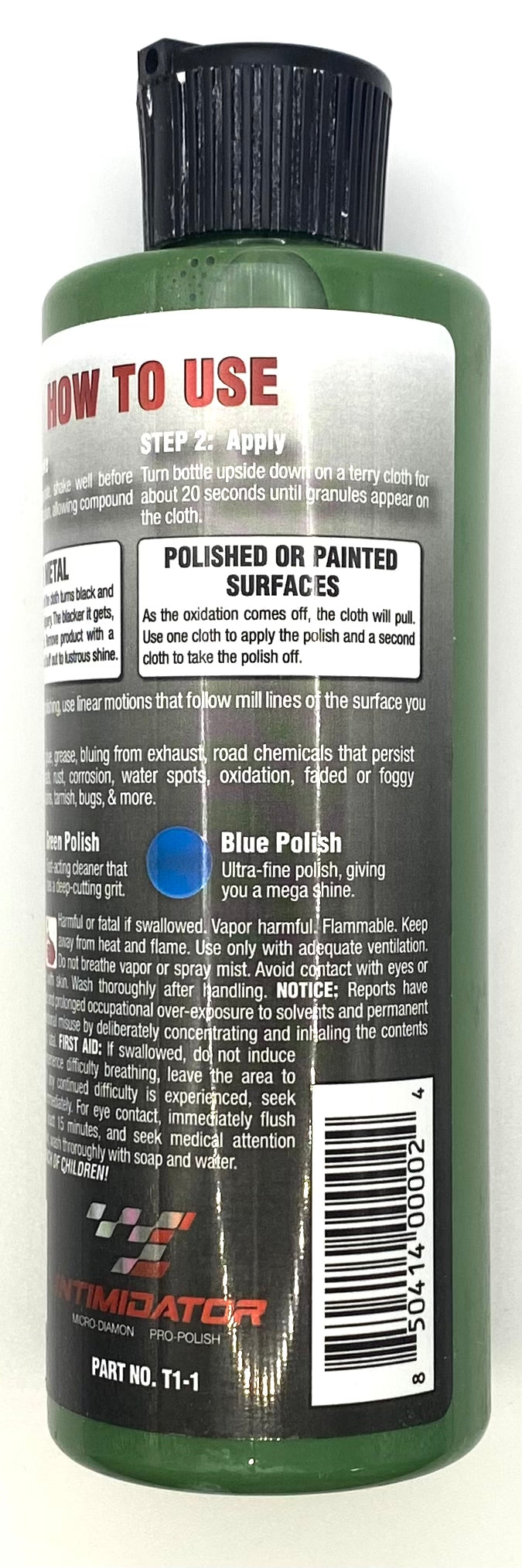 Intimidator Pro Polish Green