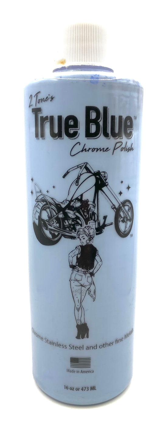 2 Tone's True Blue Chrome Polish