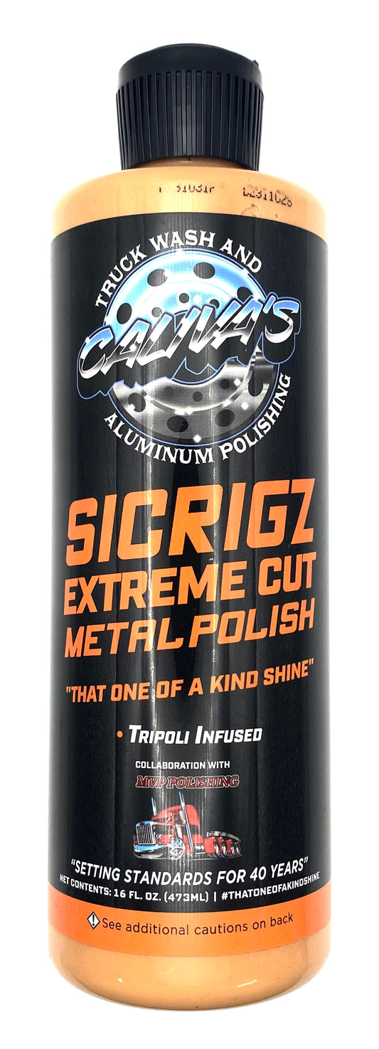 Sicrigz Extreme Cut Metal Polish by Caliva's Polishing