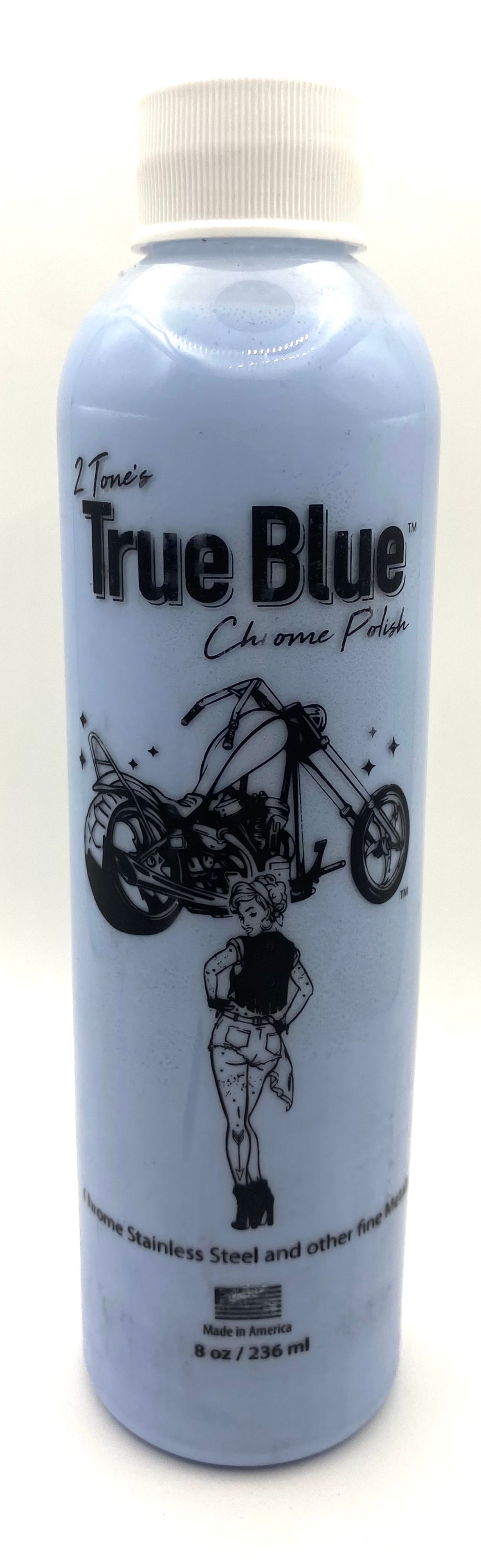 2 Tone's True Blue Chrome Polish